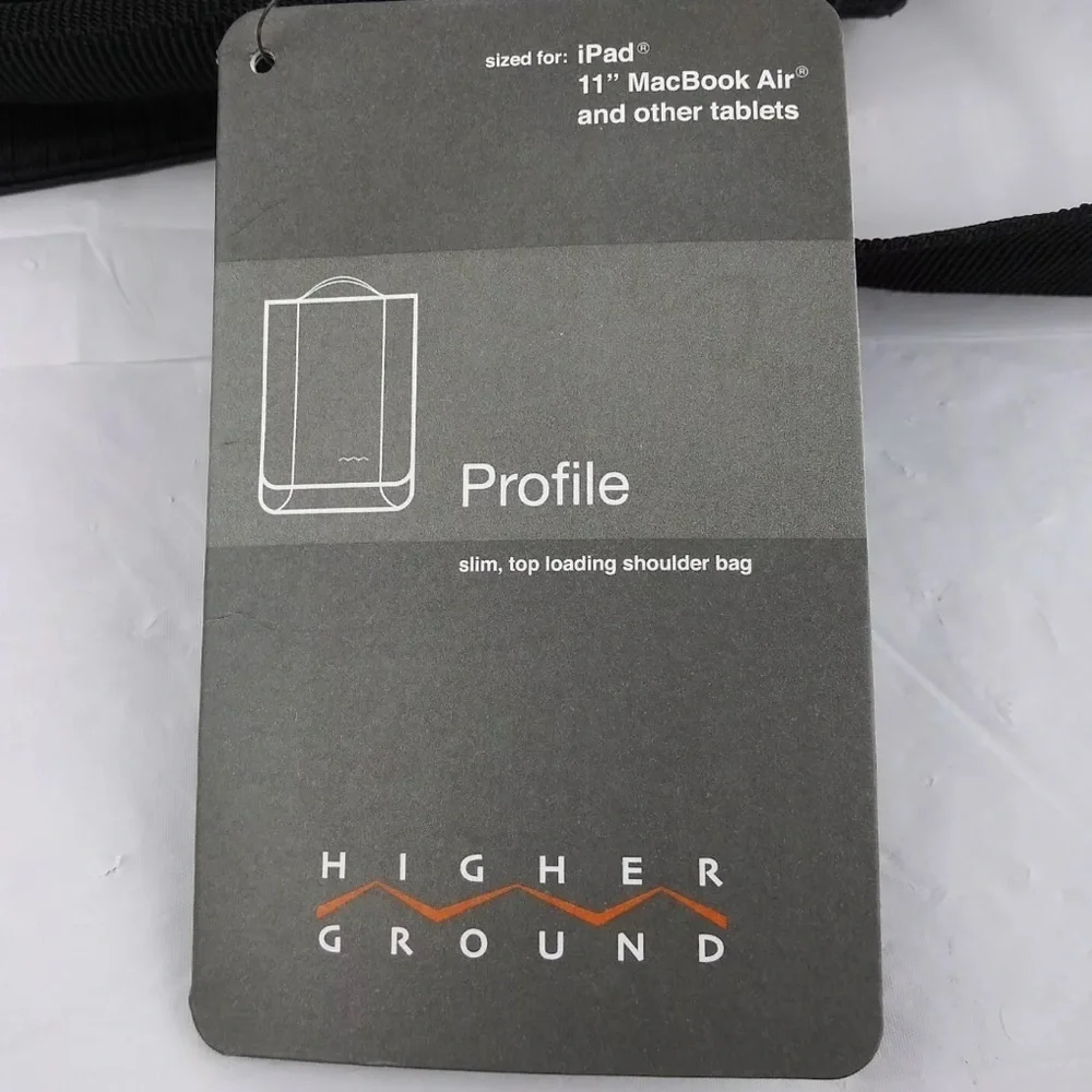 HIGHER GROUND Profile Slim Top Loading Compact Shoulder Bag for‎ Tablet Laptop